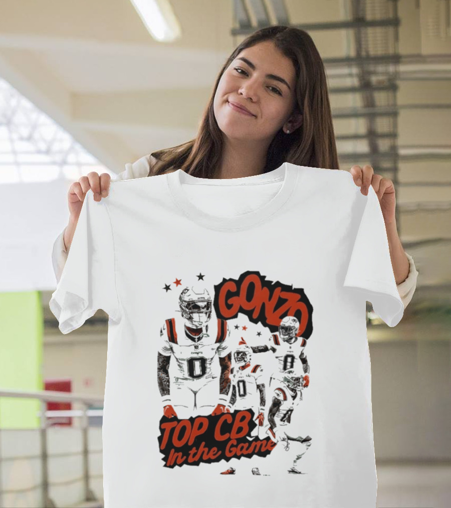 Gonzo Top CB In The Game New England Patriots T-Shirt