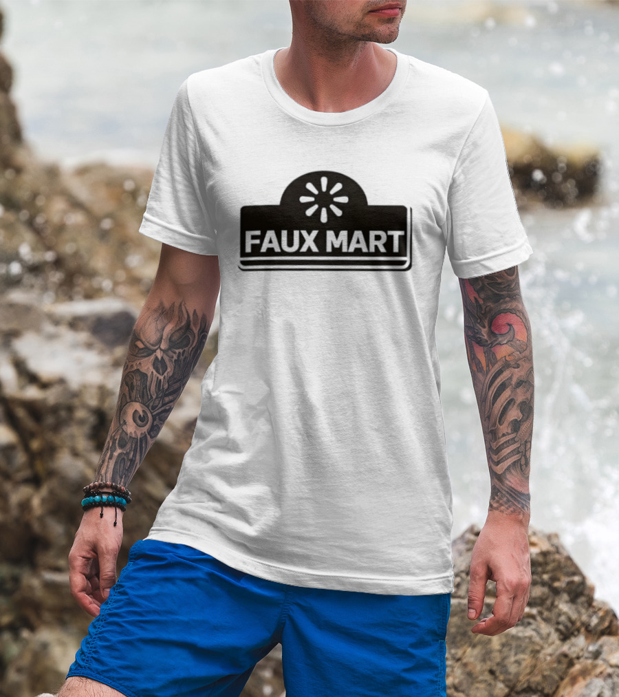 Faux Mart Retail Parody Store T-Shirt