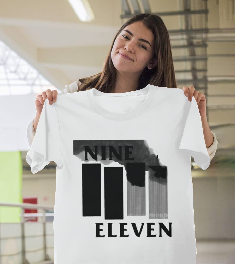 Nine Eleven Meep 9 11 Meme Dark Humor Towers Smoke T-Shirt