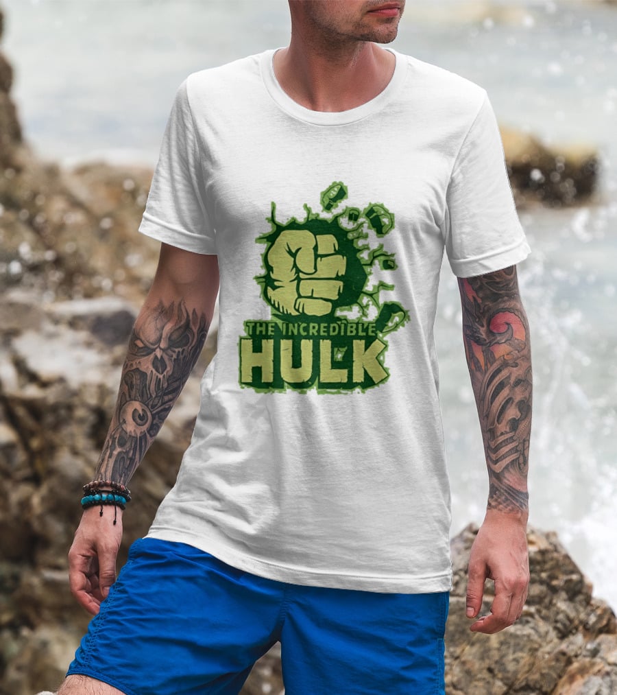 The Incredible Hulk Fist Smash Tunicart T-Shirt