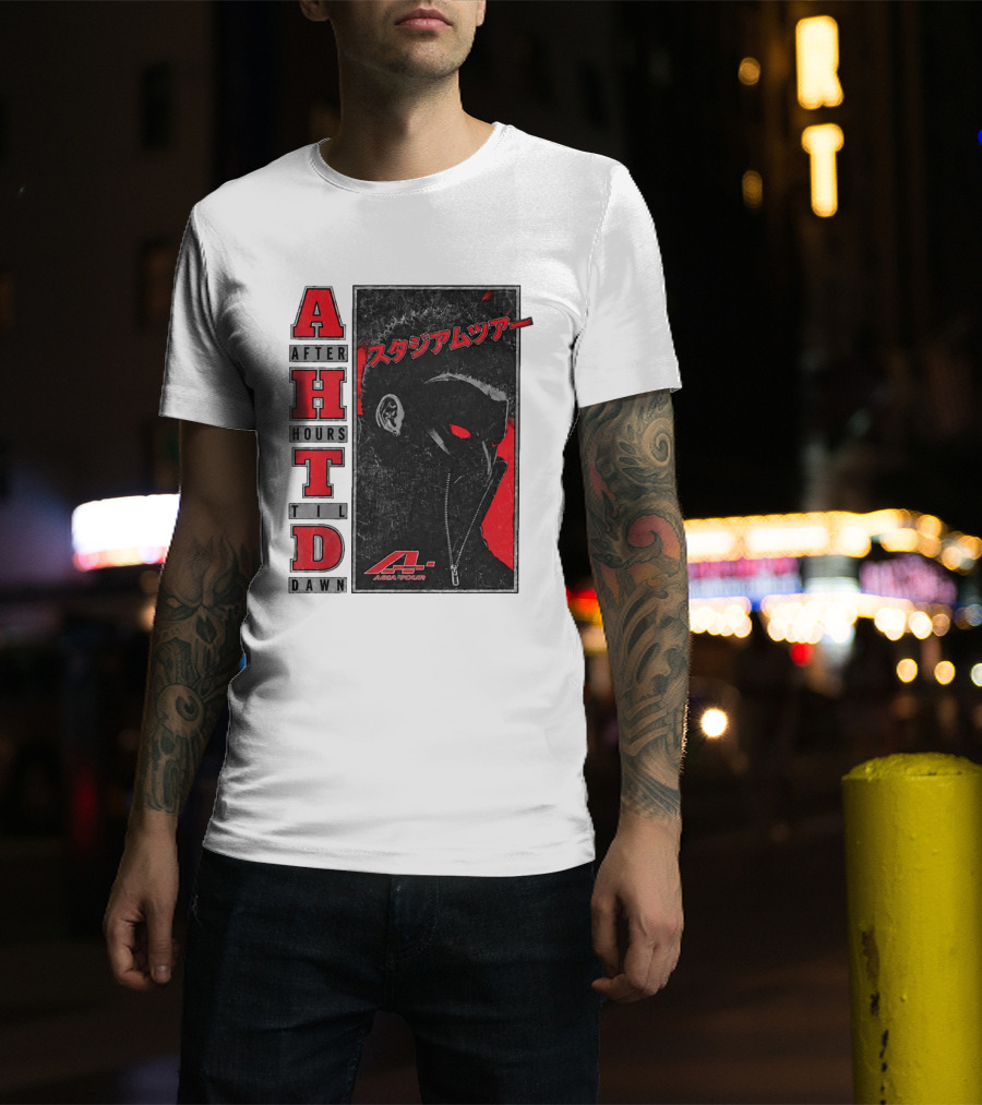 The Weeknd After Hours Til Dawn 2026 Asia Tour Tokyo Japan Pop Up Anime A Asia Tour T-Shirt
