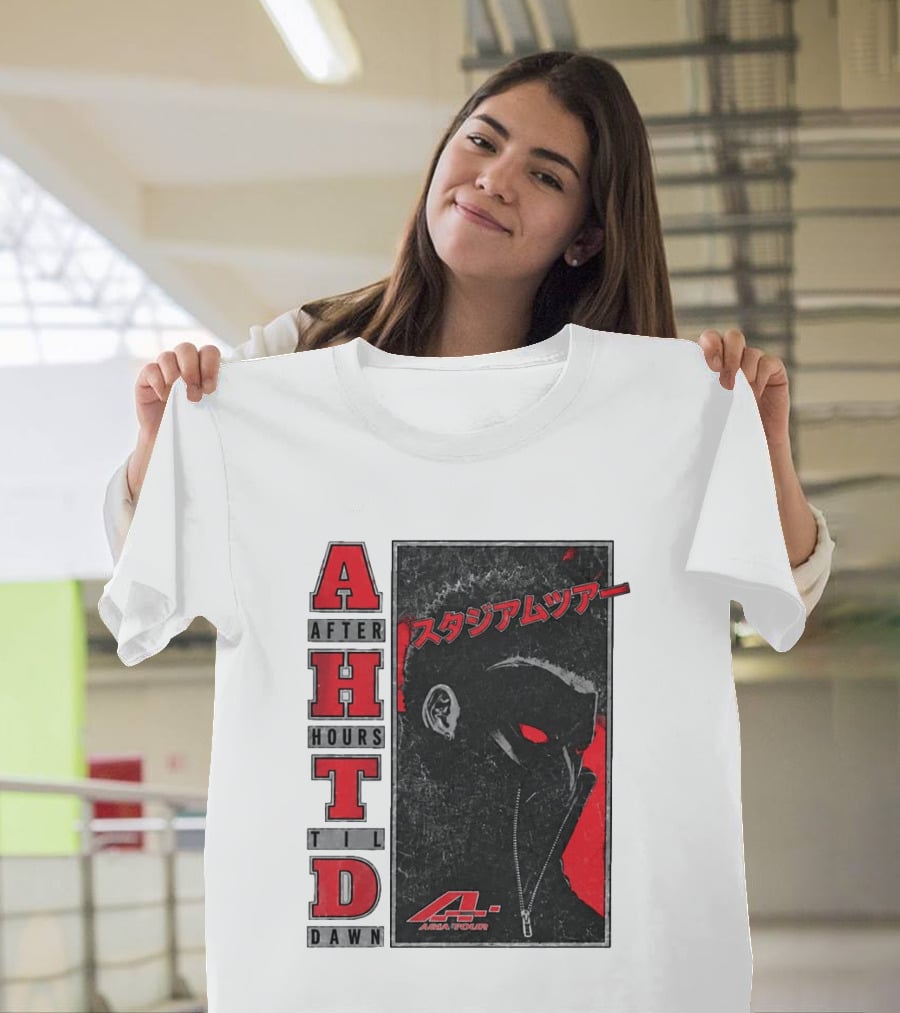 The Weeknd After Hours Til Dawn 2026 Asia Tour Tokyo Japan Pop Up Anime A Asia Tour T-Shirt