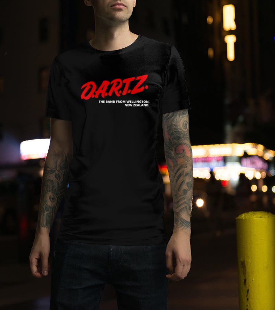 Dartz The Band From Wellington New Zealand T-Shirt