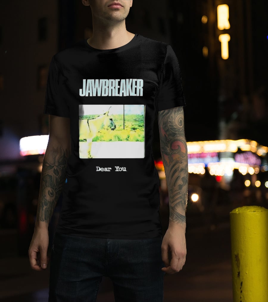 Jawbreaker Dear You Album Cover Donkey Image Punk Rock T-Shirt