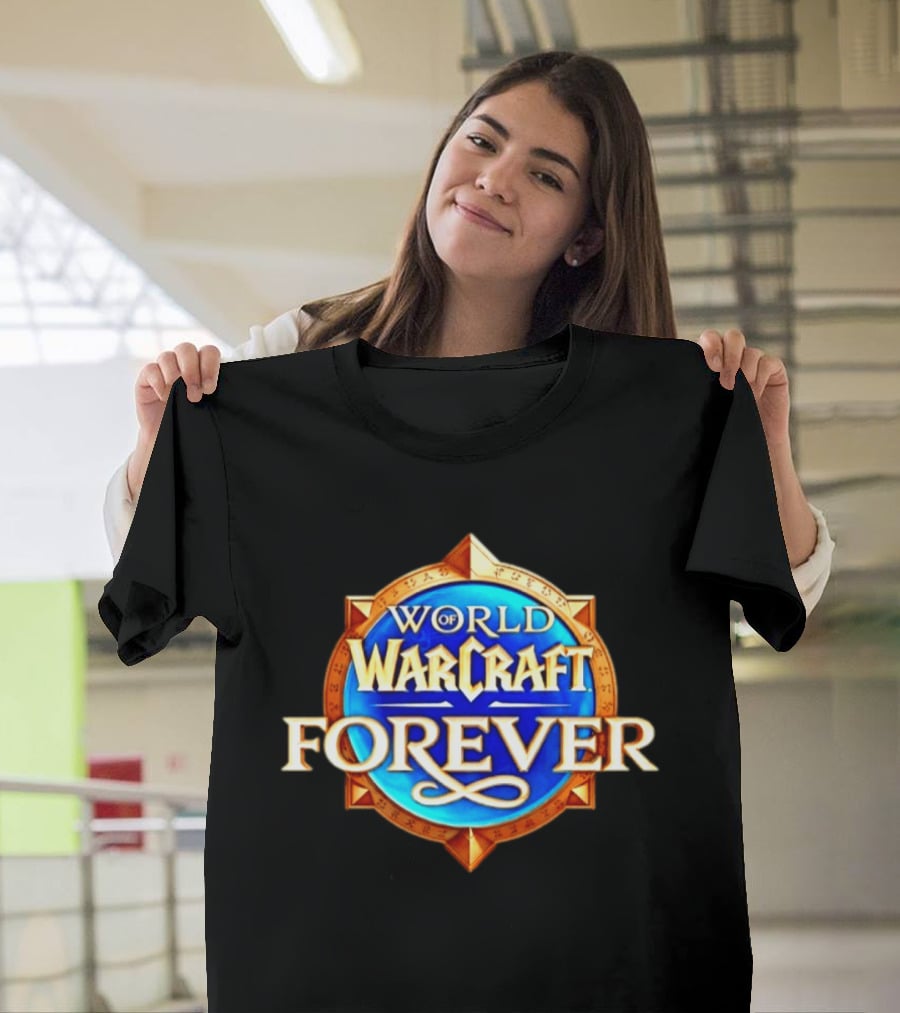 World Of Warcraft Forever WoW Blizzard Entertainment Game T-Shirt