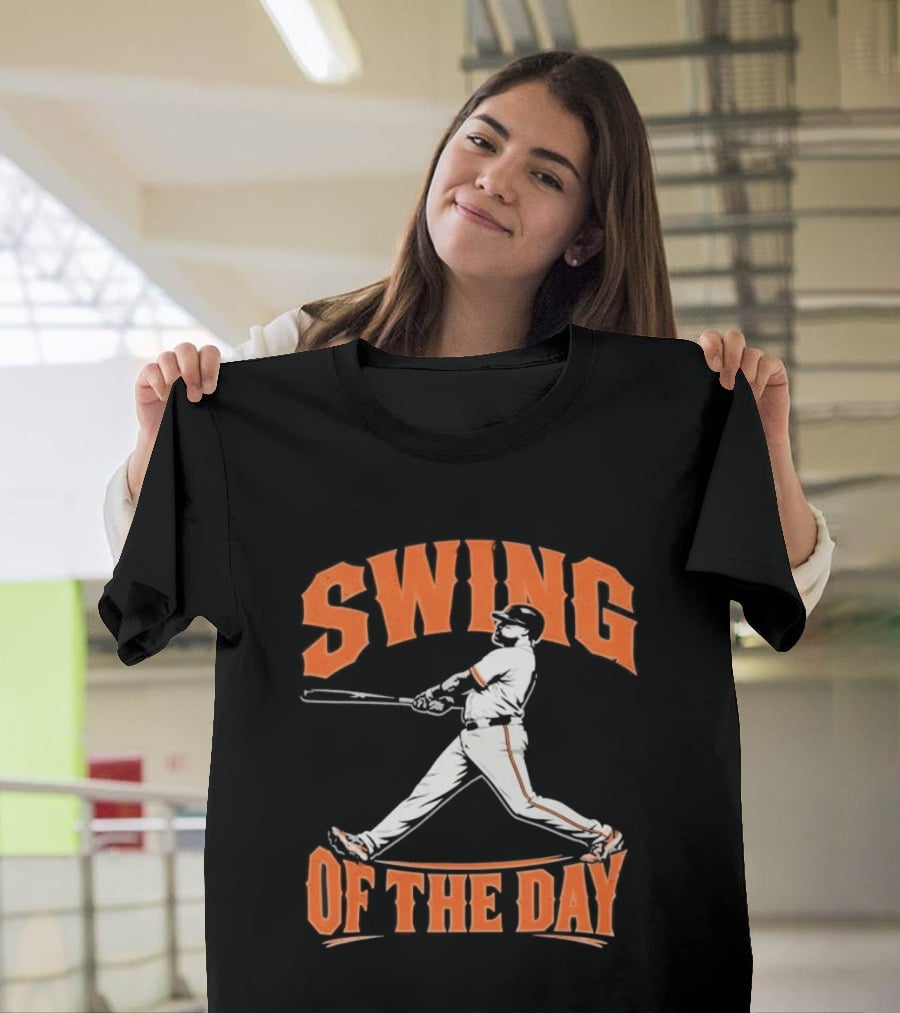 San Francisco Giants 2026 Swing Of The Day Baseball Player T-Shirt