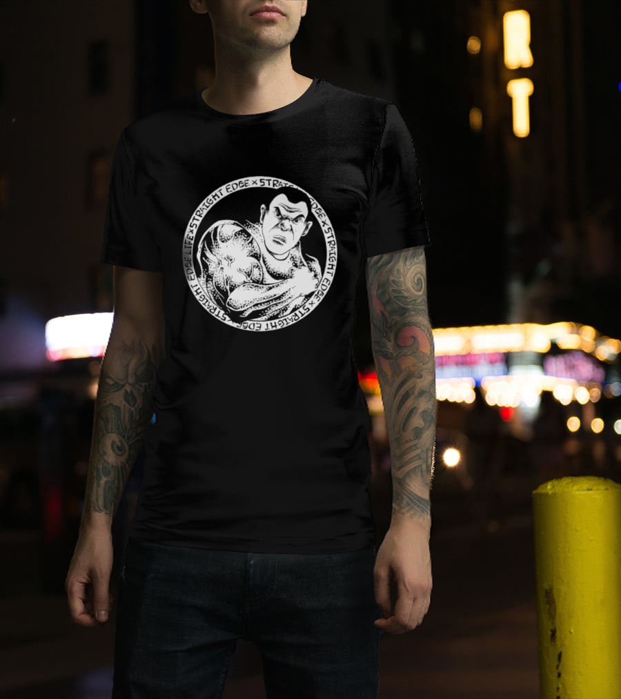 Straight Edge Life X Straight Edge Hardcore Punk T-Shirt