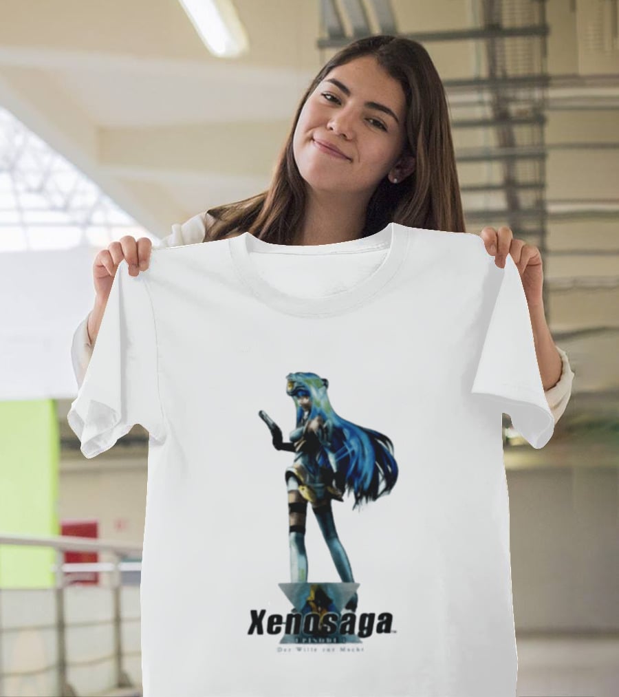 Xenosaga Episode I Der Wille Zur Macht Anime Character Figure T-Shirt