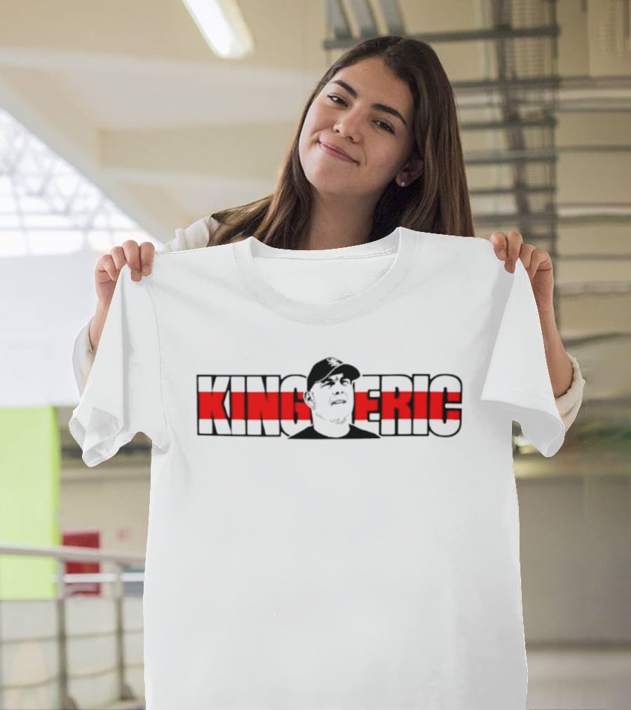 KING ERIC Luis Enrique Iconic Red T-Shirt