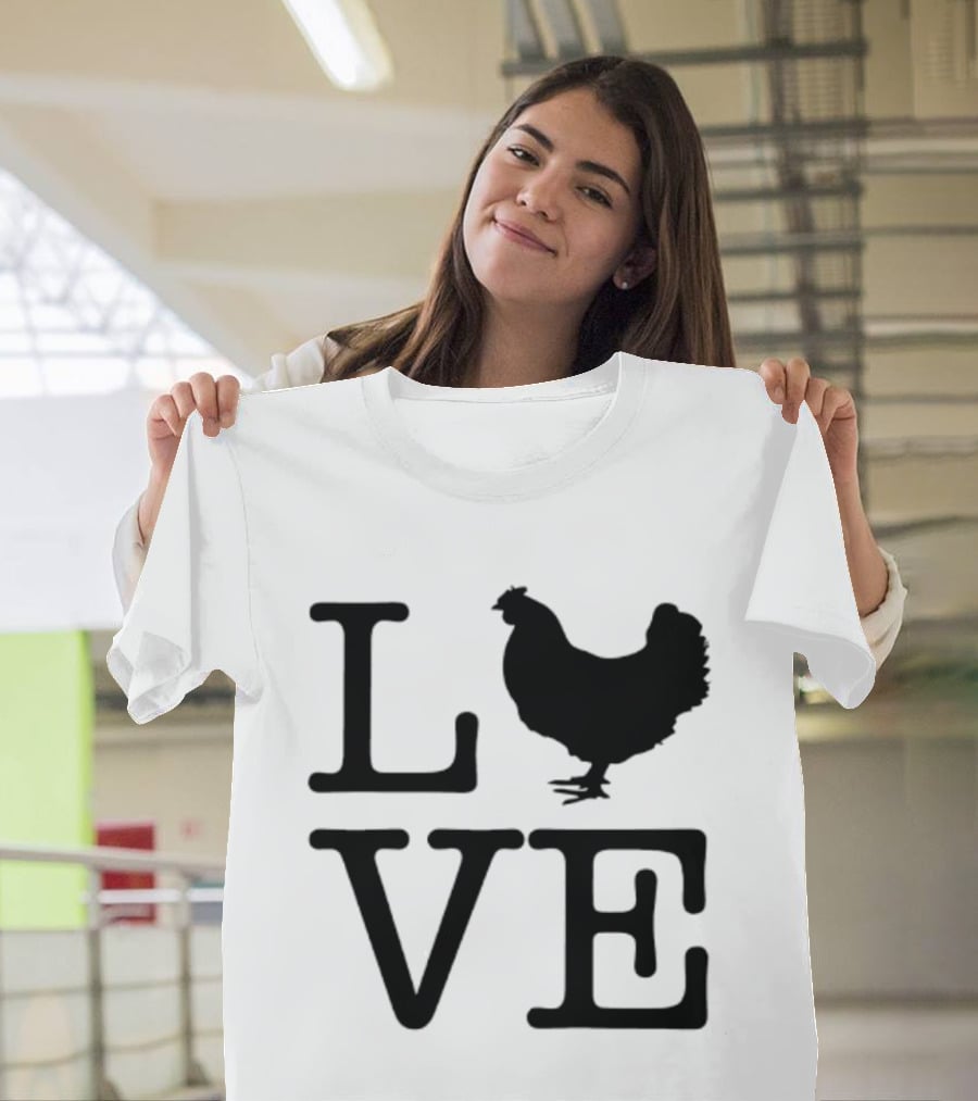 Dallas Cowboys Hunter Luepke Love Chicken LVE T-Shirt