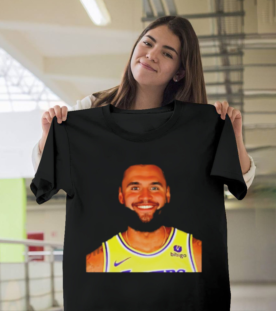 Charlie Kirk And LeBron James Los Angeles Lakers Basketball Meme T-Shirt