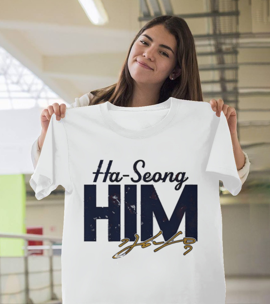 Ha Seong Kim HIM Atlanta Braves 2026 MLB Season T-Shirt