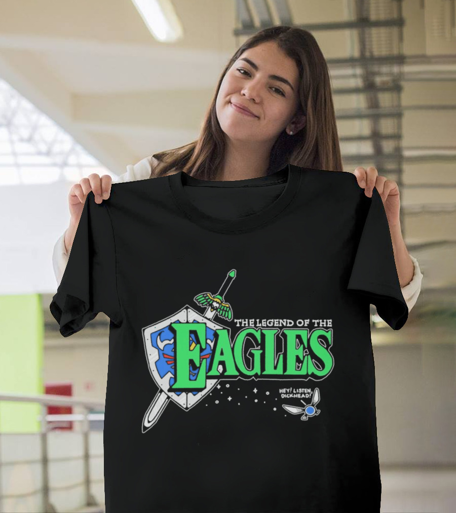 The Legend Of The Eagles Sword And Shield Adventure T-Shirt