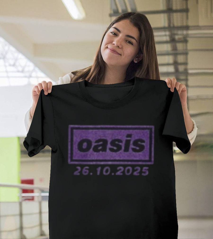 Oasis 26.10.2025 Tokyo Live Anniversary Tour T-Shirt