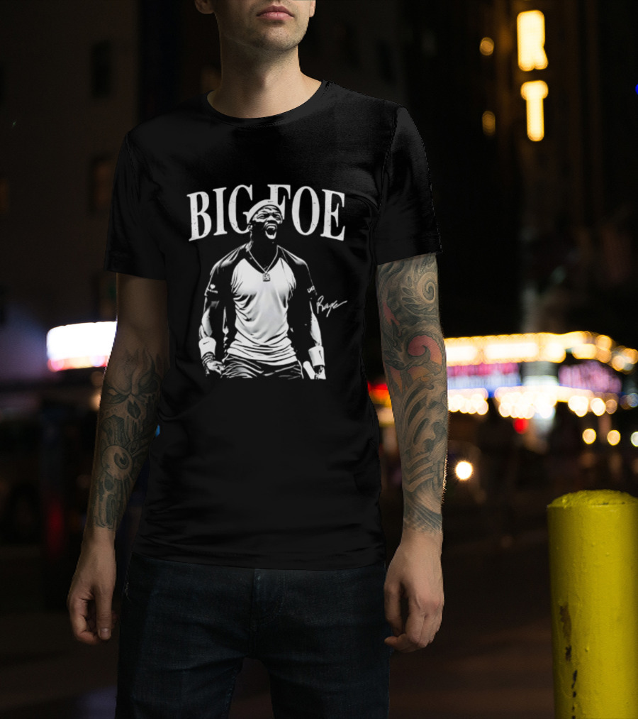 Frances Tiafoe Big Foe Tennis Player T-Shirt