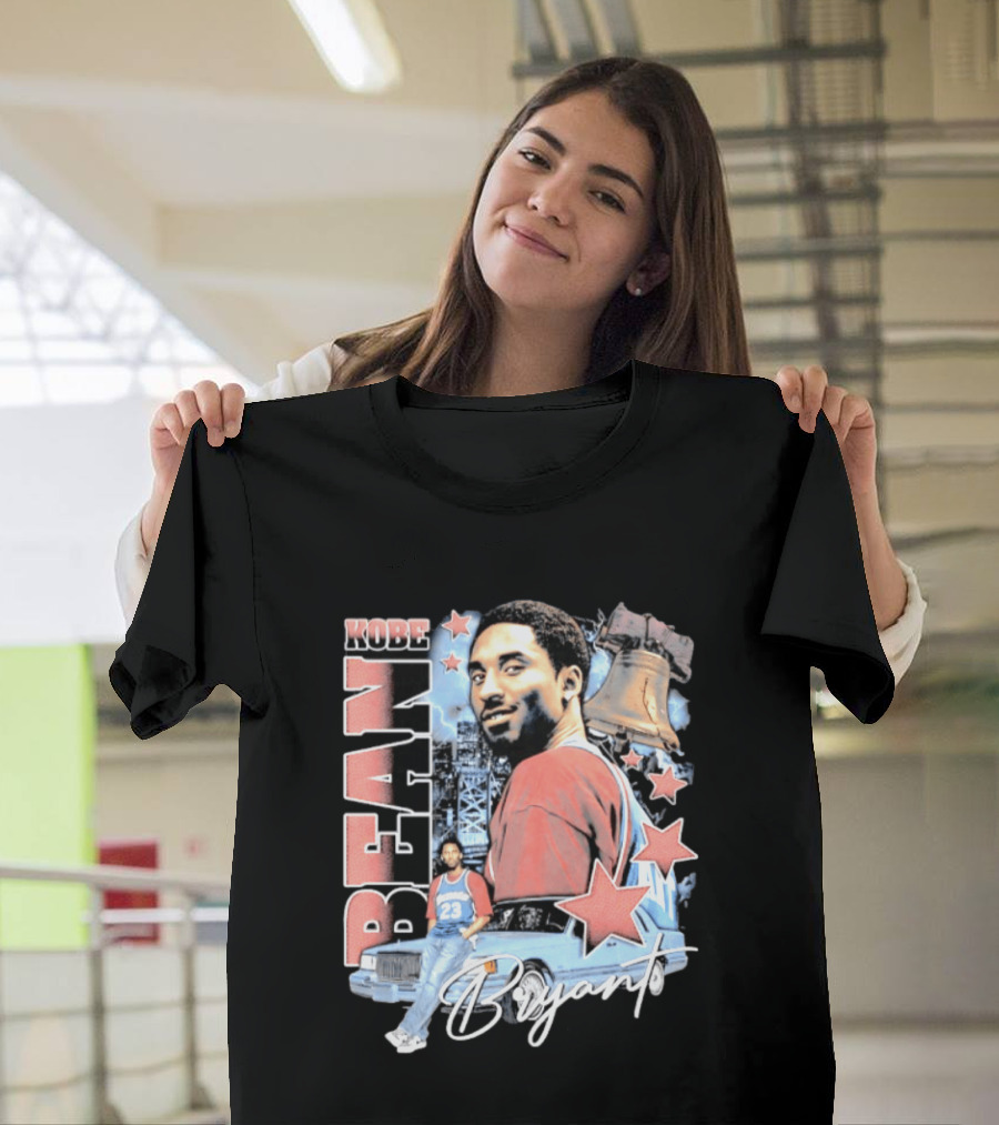 Kobe Bean Bryant Philadelphia Liberty Bell Vintage Style 23 Jersey Retro 76ers T-Shirt