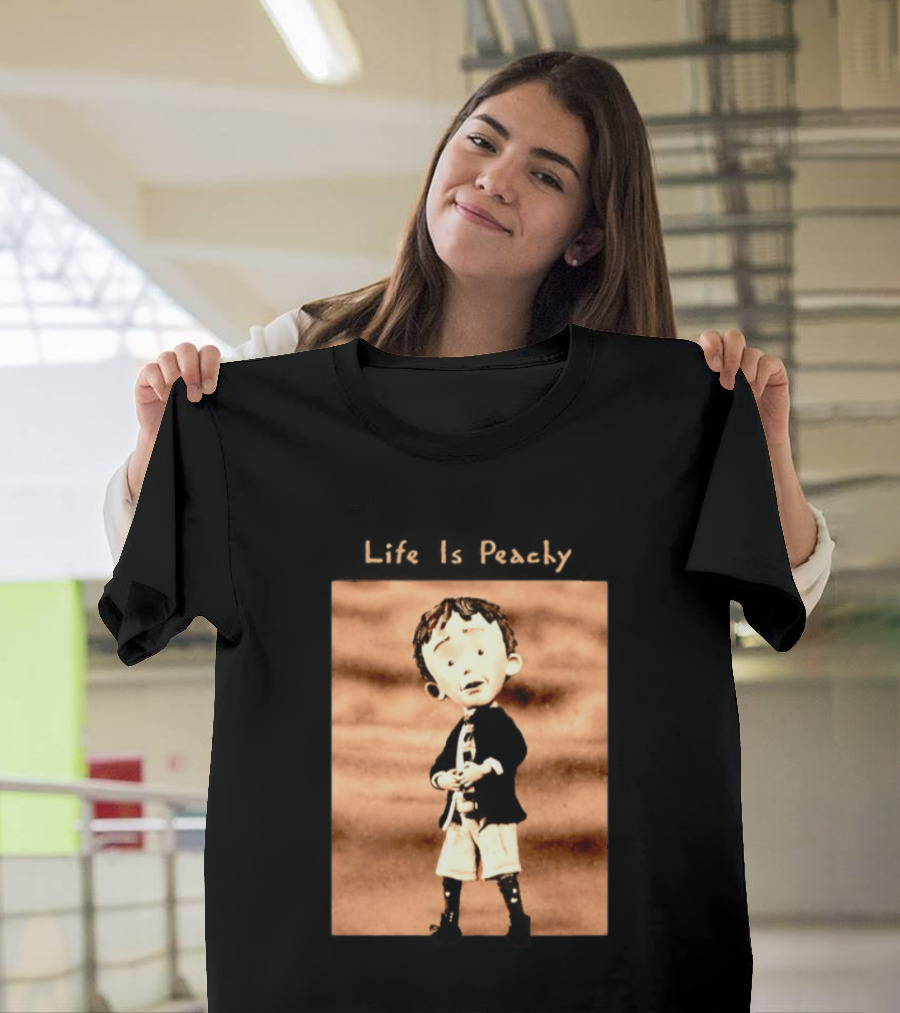 Life Is Peachy Korn Nu Metal Character Jonathan Davis T-Shirt