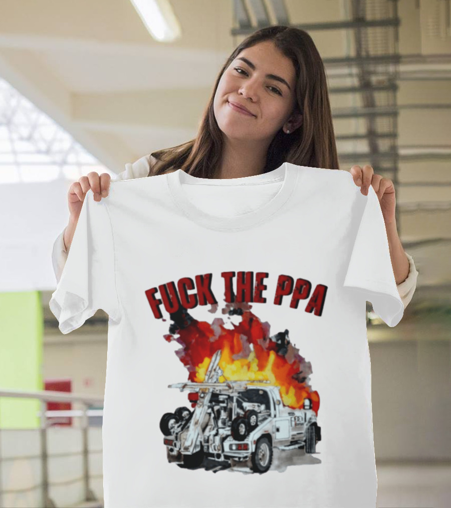 Philadelphia Parking Authority Tow Truck Fire Protest T-Shirt
