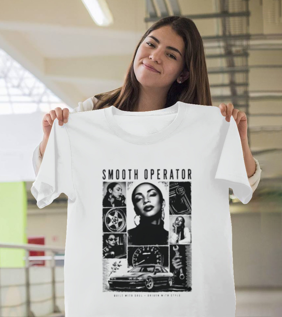 Smooth Operator Built With Soul Driven With Style Vintage Car Icon Retro Look T-Shirt