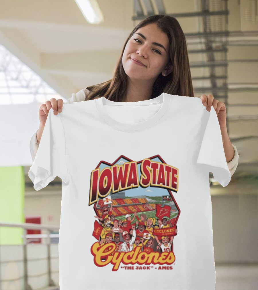 Iowa State Cyclones Football Fans At The Jack Trice Stadium Ames T-Shirt