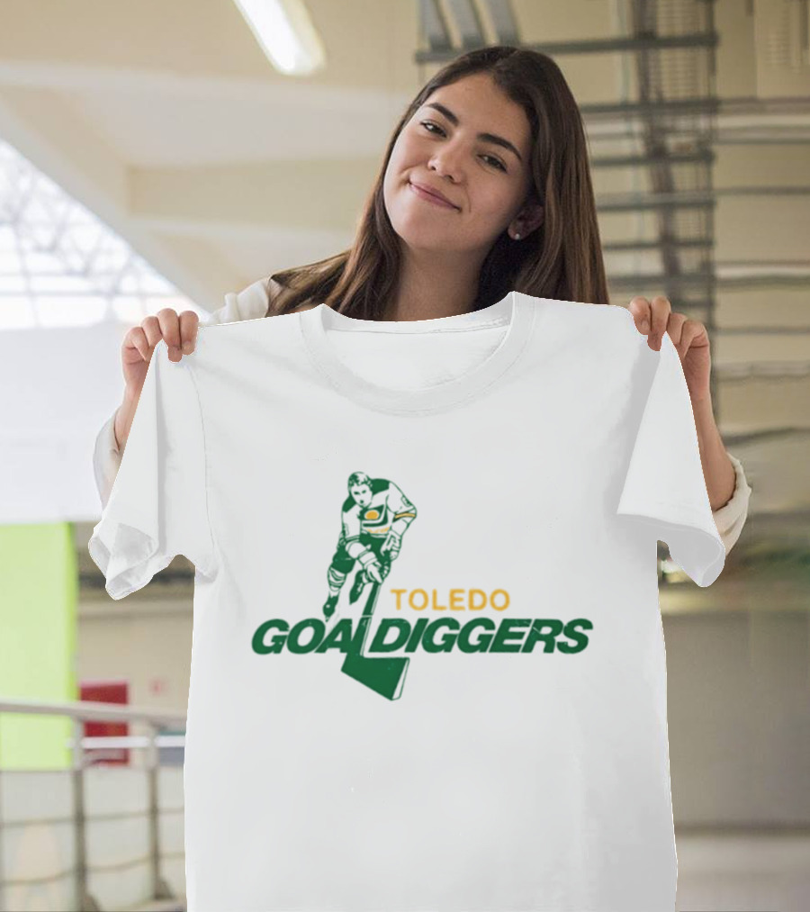 Toledo Goal Diggers IHL Hockey Team T-Shirt