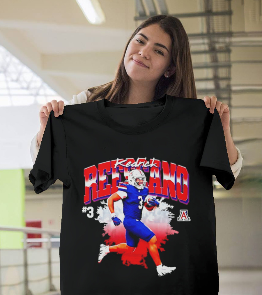 Kedrick Reescano 3 Arizona Wildcats NCAA Football Player T-Shirt