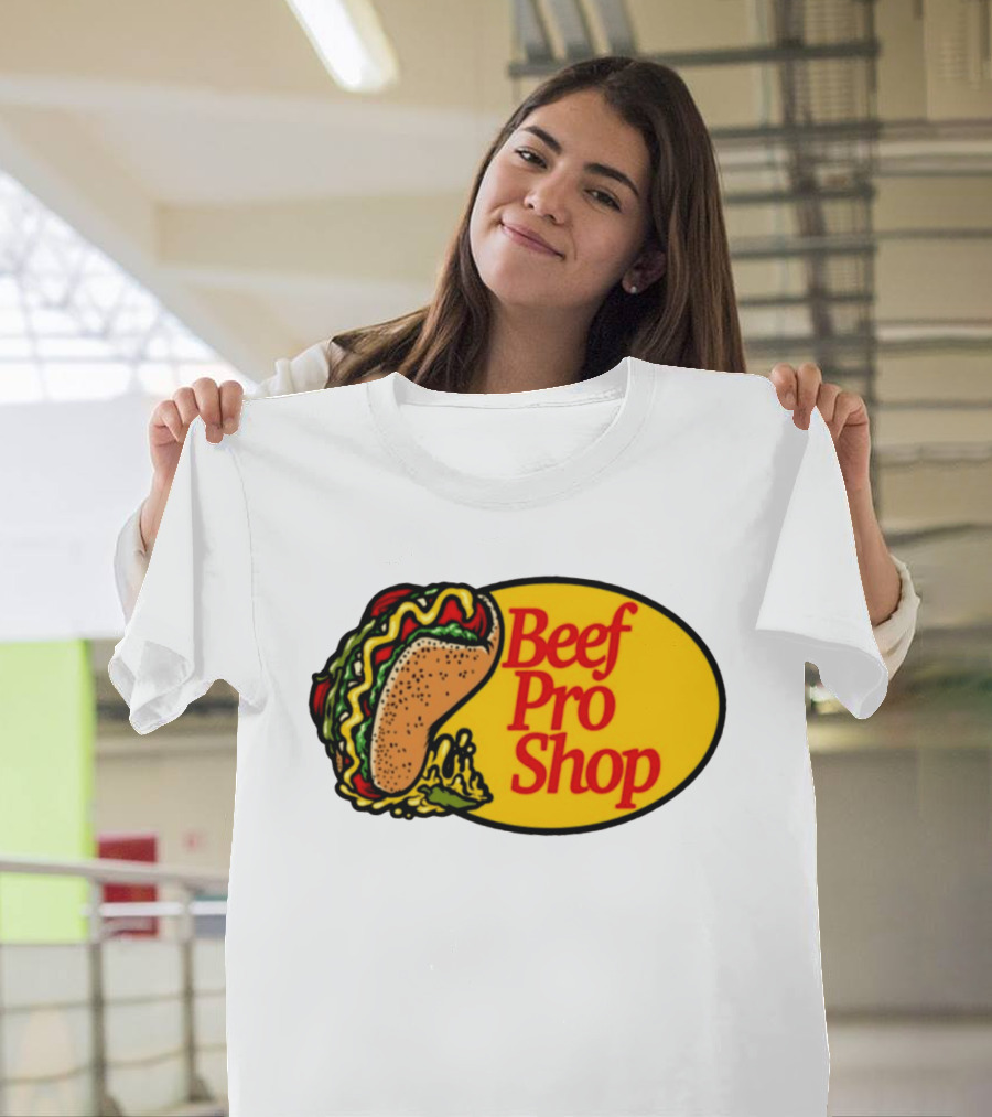Beef Pro Shop Taco Patch T-Shirt