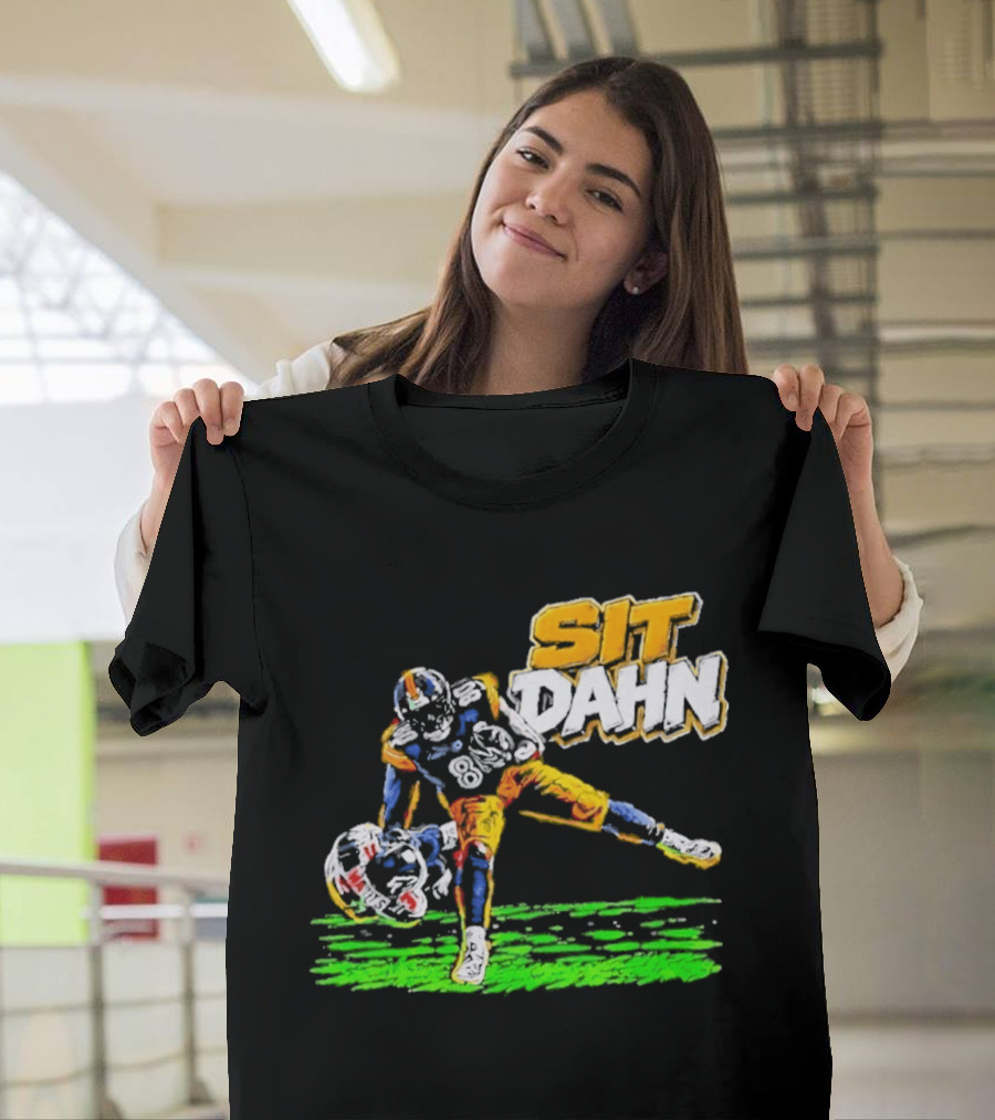 Sit Dahn Pittsburgh Steelers George Pickens 14 Football T-Shirt