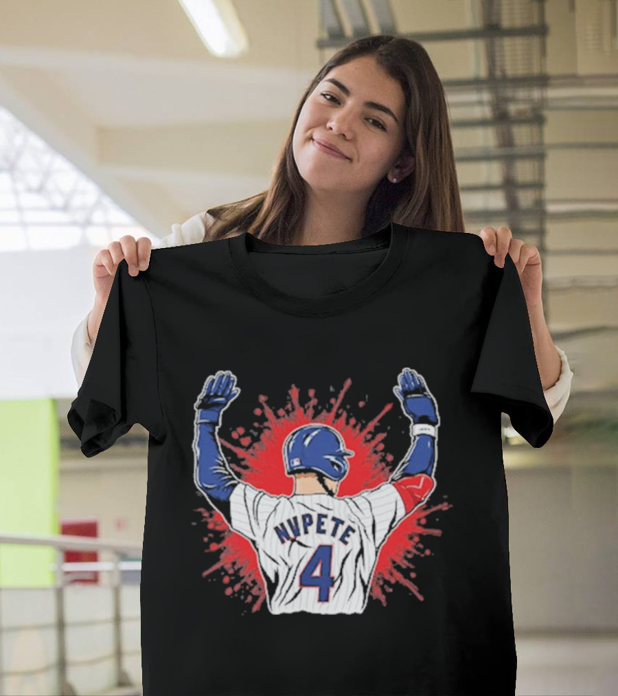 Chicago Cubs MVPETE 4 Pete Crow Armstrong Baseball Player Celebration T-Shirt