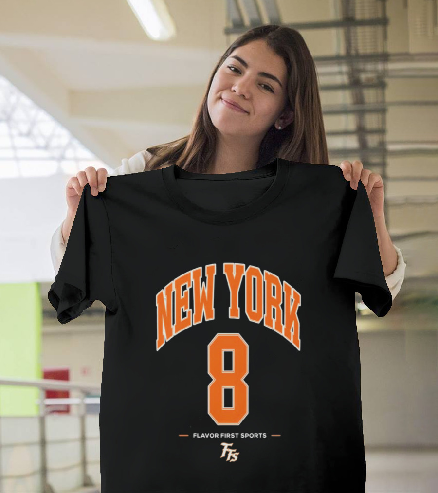 New York 8 Flavor First Sports TFS T-Shirt