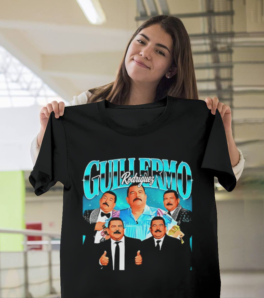 Guillermo Rodriguez 90s Collage Nostalgic Humor Thumbs Up T-Shirt