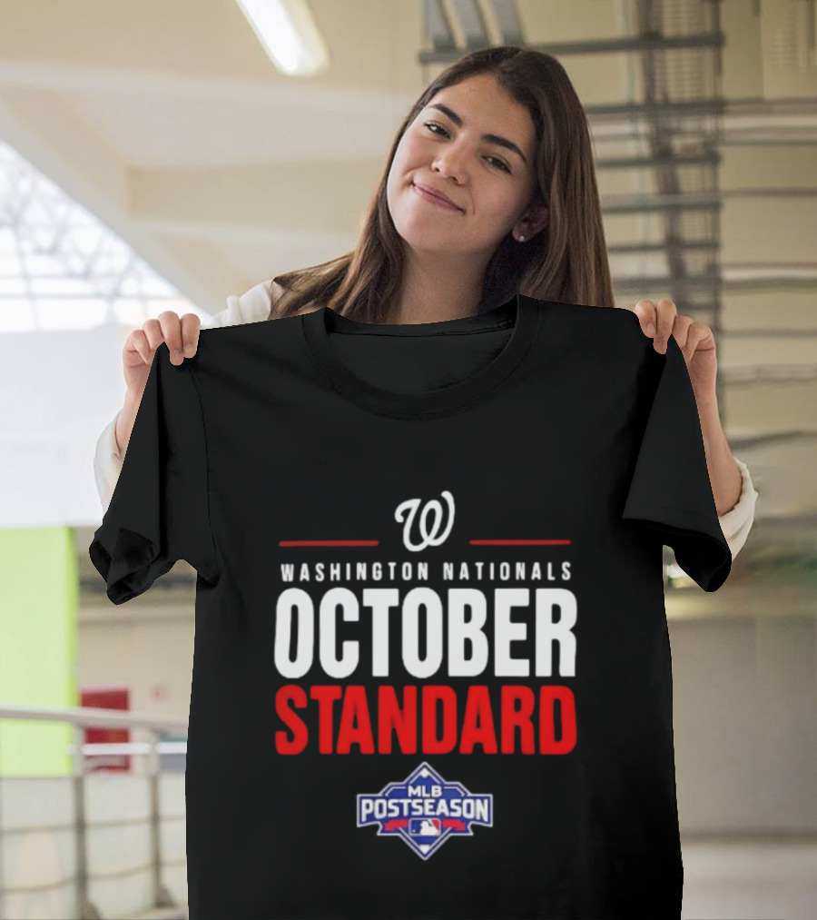 Washington Nationals October Standard 2026 MLB Postseason T-Shirt