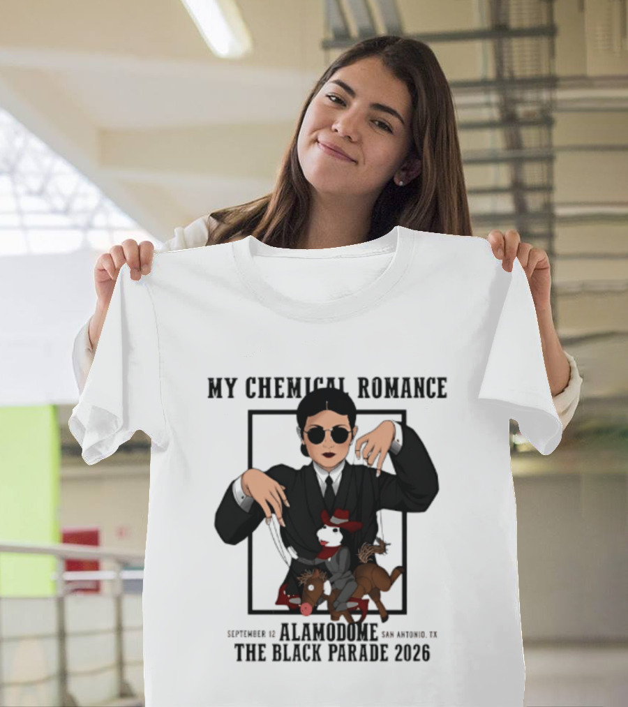 My Chemical Romance The Black Parade Alamodome 2026 September Texas T-Shirt