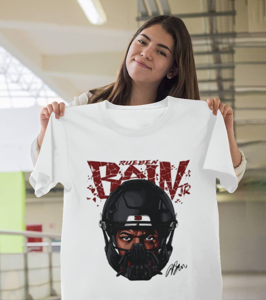 Rueben Bain Jr. Big Head Mask Tampa Bay Buccaneers T-Shirt