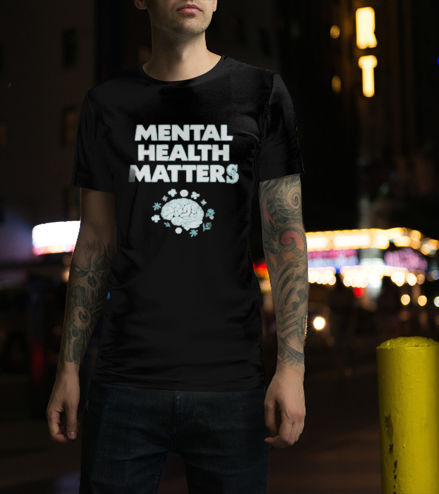 Mariners Mental Health Matters 2026 Awareness T-Shirt