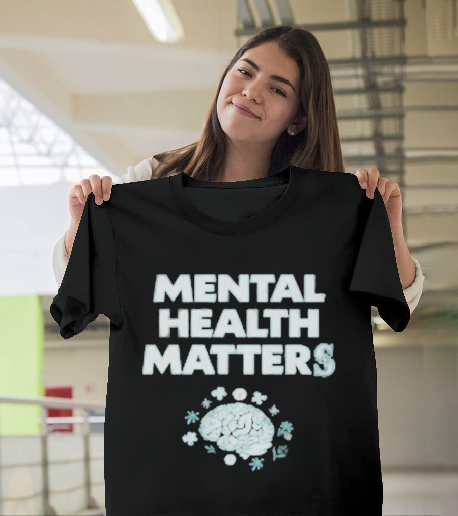 Mariners Mental Health Matters 2026 Awareness T-Shirt