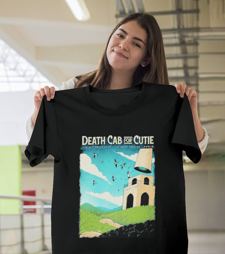 Death Cab For Cutie Olympia Theatre Dublin 17th September 2026 T-Shirt