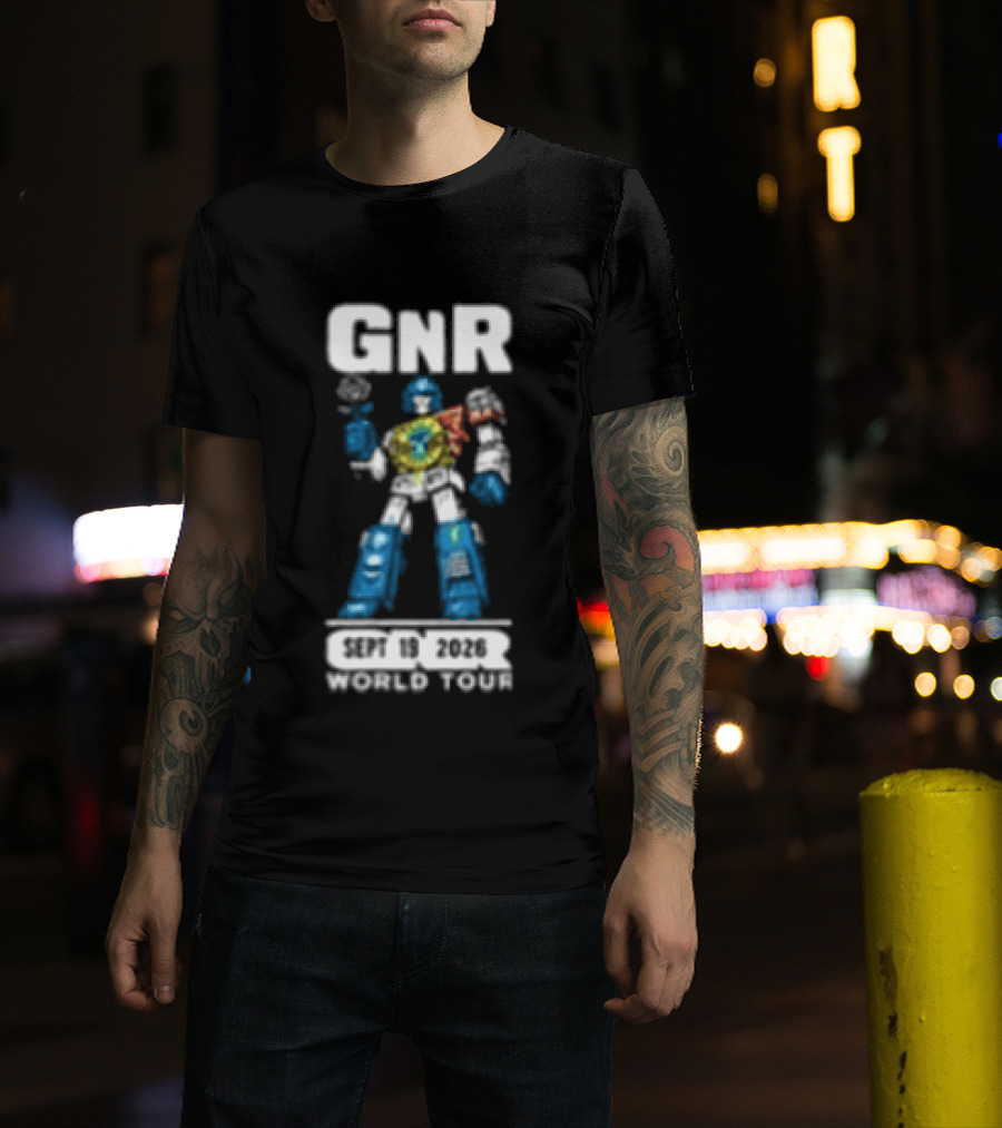 GNR Transformer Character Truist Park Atlanta GA 9 19 2026 T-Shirt