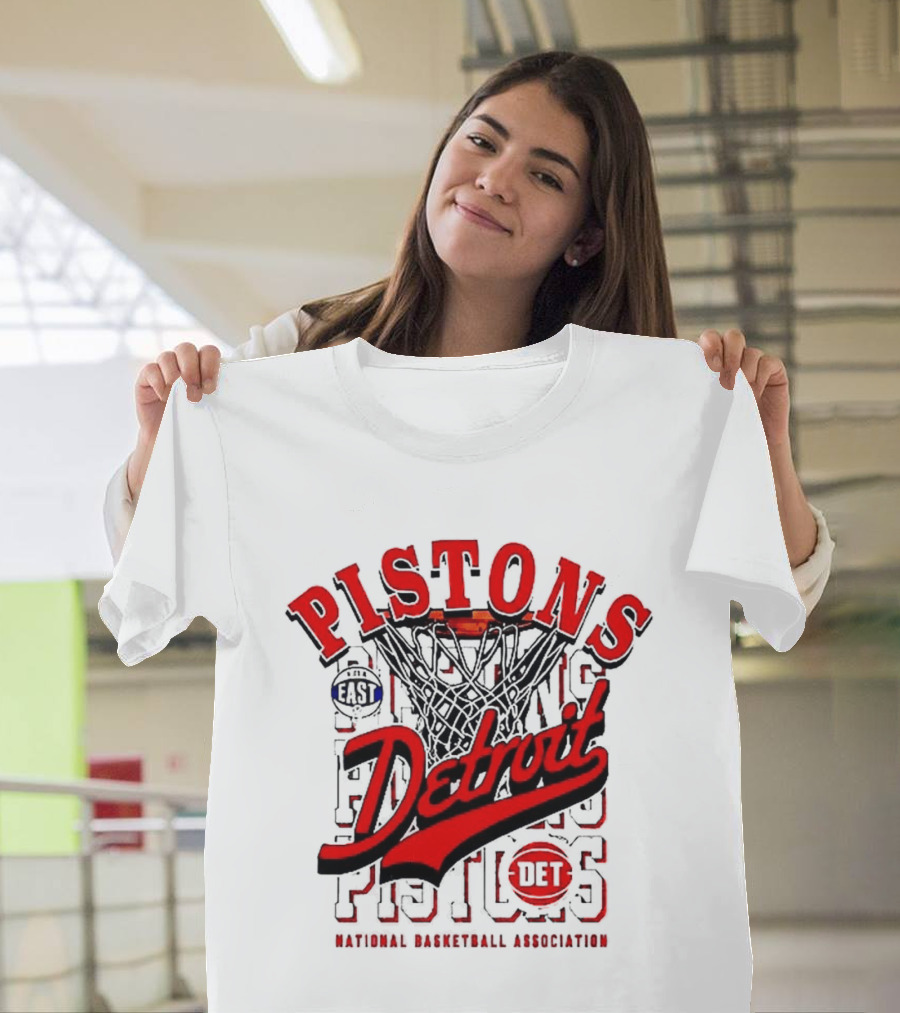 Pistons Detroit National Basketball Association East DET T-Shirt