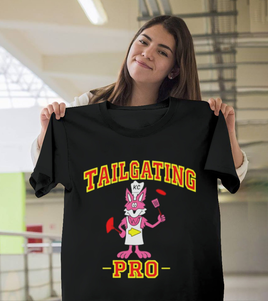 Kansas City Chiefs Tailgating Pro Cartoon Chef Fox T-Shirt