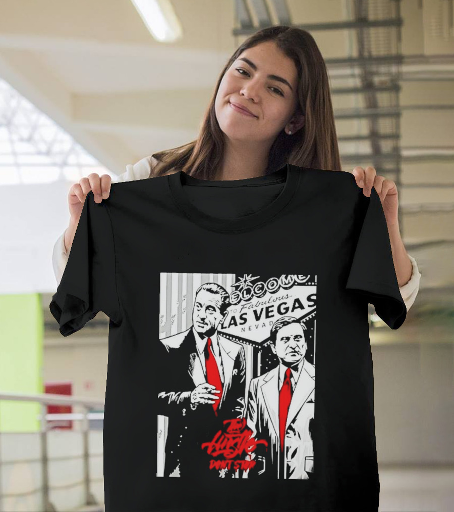 Las Vegas Casino Mobsters Red Tie T-Shirt