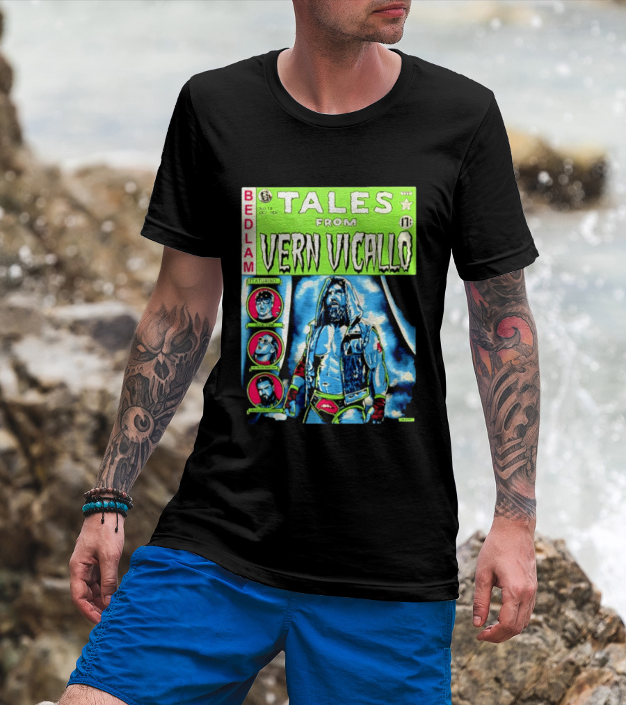 Tales From Vern Vicallo Featuring Bedlam Comic No 14 T-Shirt