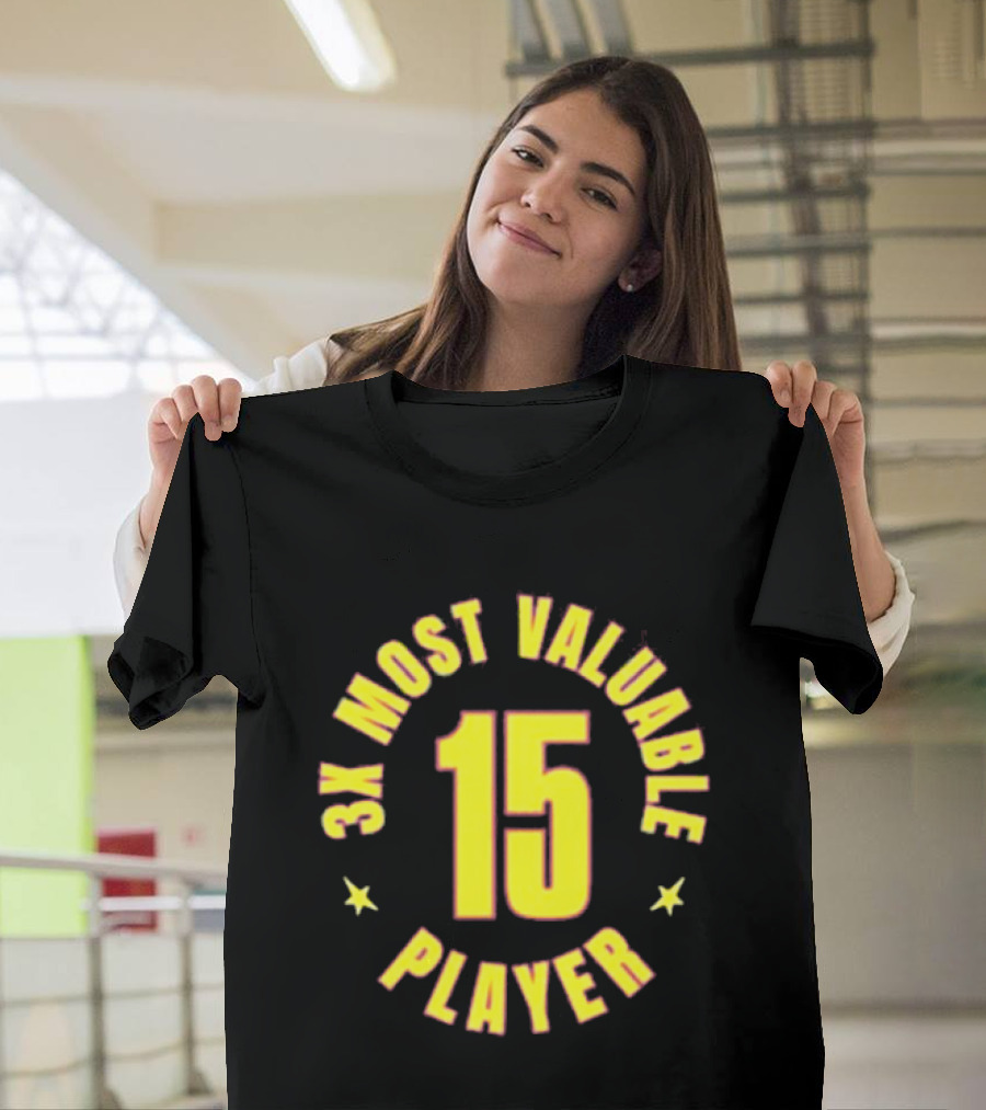 3X Most Valuable Player 15 Stars T-Shirt