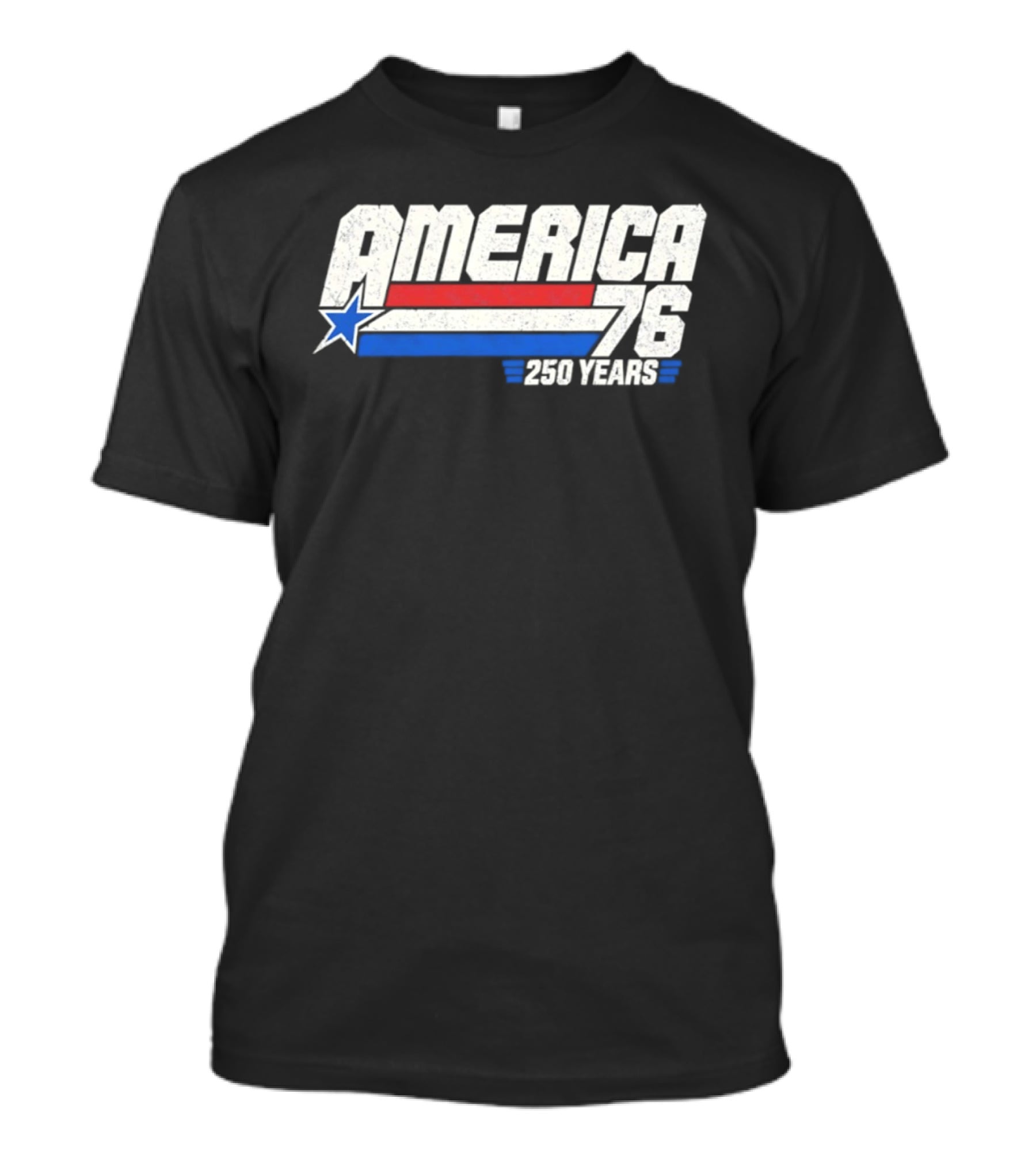 America 76 250 Years Star And Stripes Celebration T-Shirt