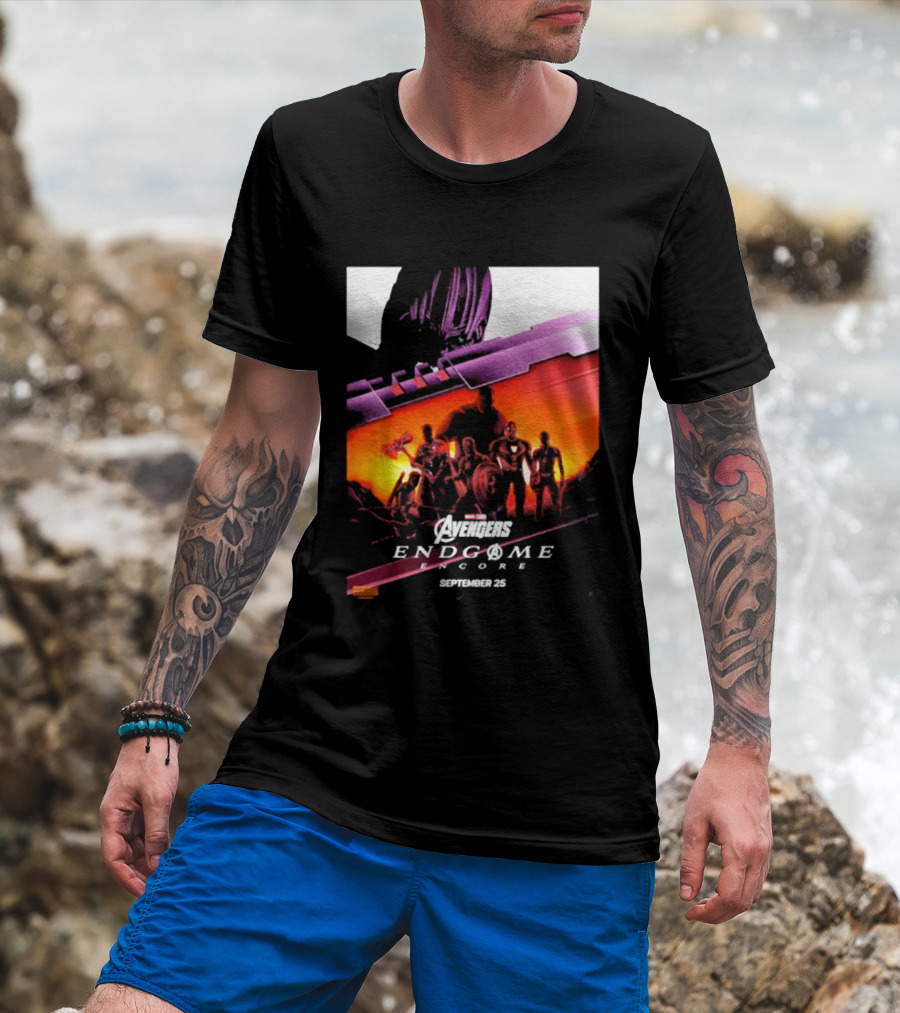 Avengers Endgame Encore Marvel Studios September 26 T-Shirt
