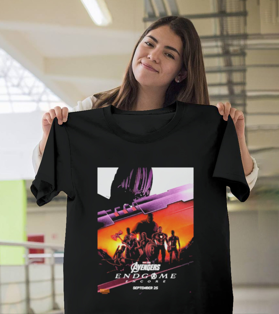 Avengers Endgame Encore Marvel Studios September 26 T-Shirt