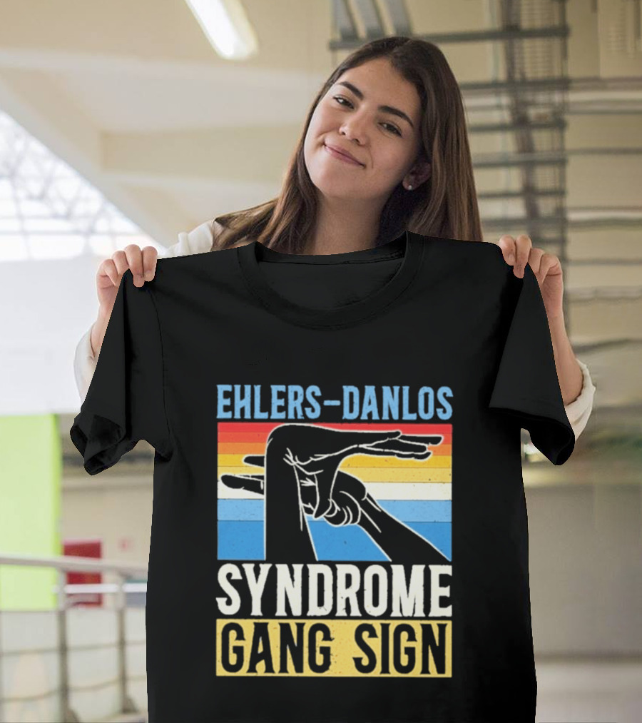 Ehlers Danlos Syndrome Gang Sign T-Shirt
