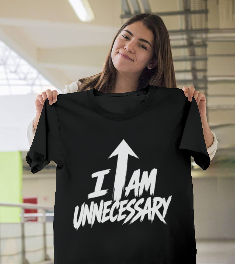 Ethan Iglesias I Am Unnecessary Arrow T-Shirt