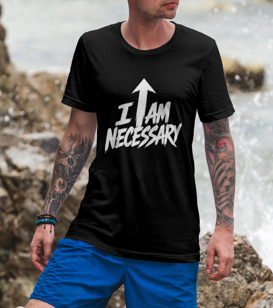 Ethan Iglesias Nece I Am Necessary Arrow T-Shirt