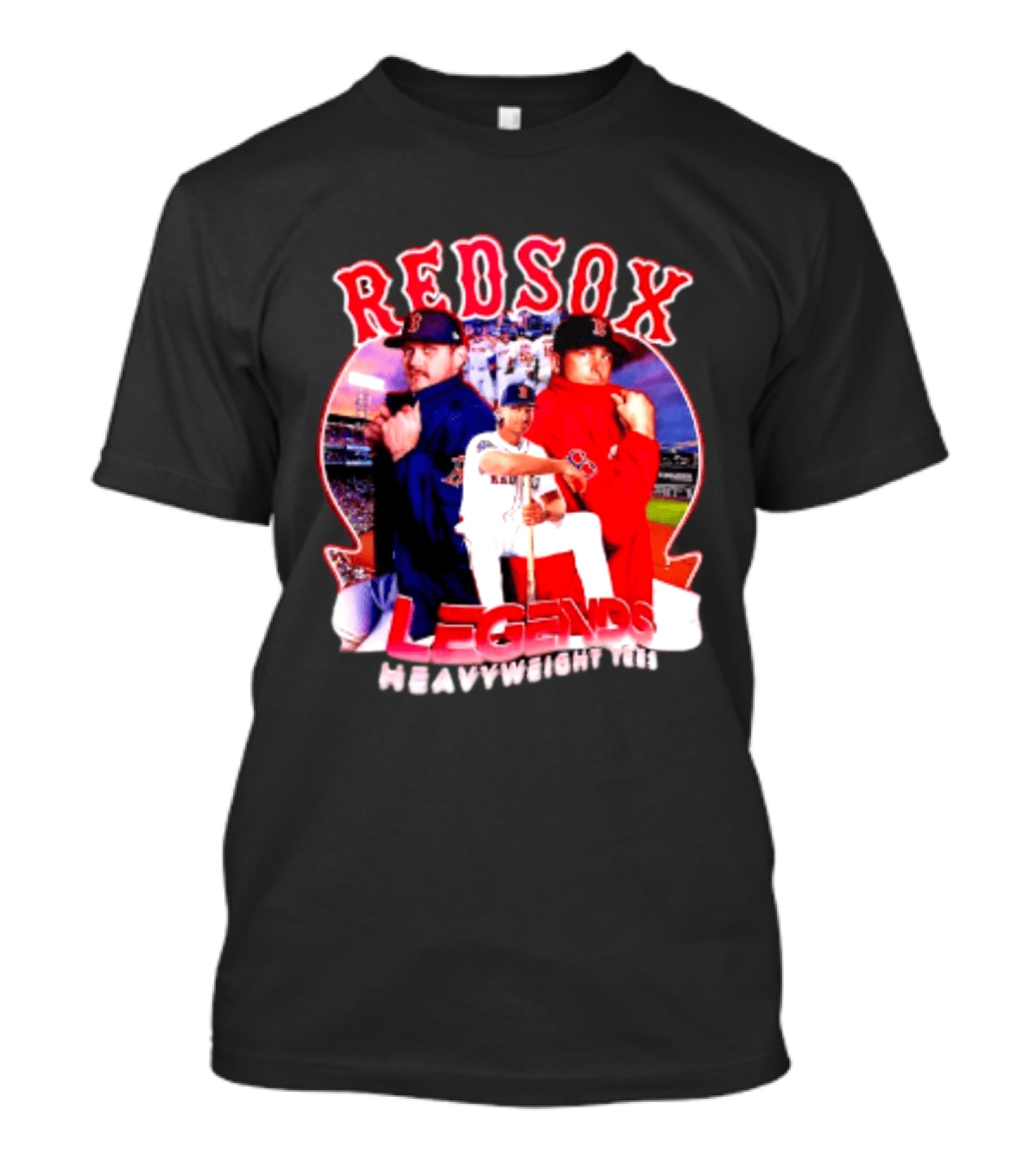 Boston Red Sox Legends Heavyweight Hits Abreu And Duran T-Shirt